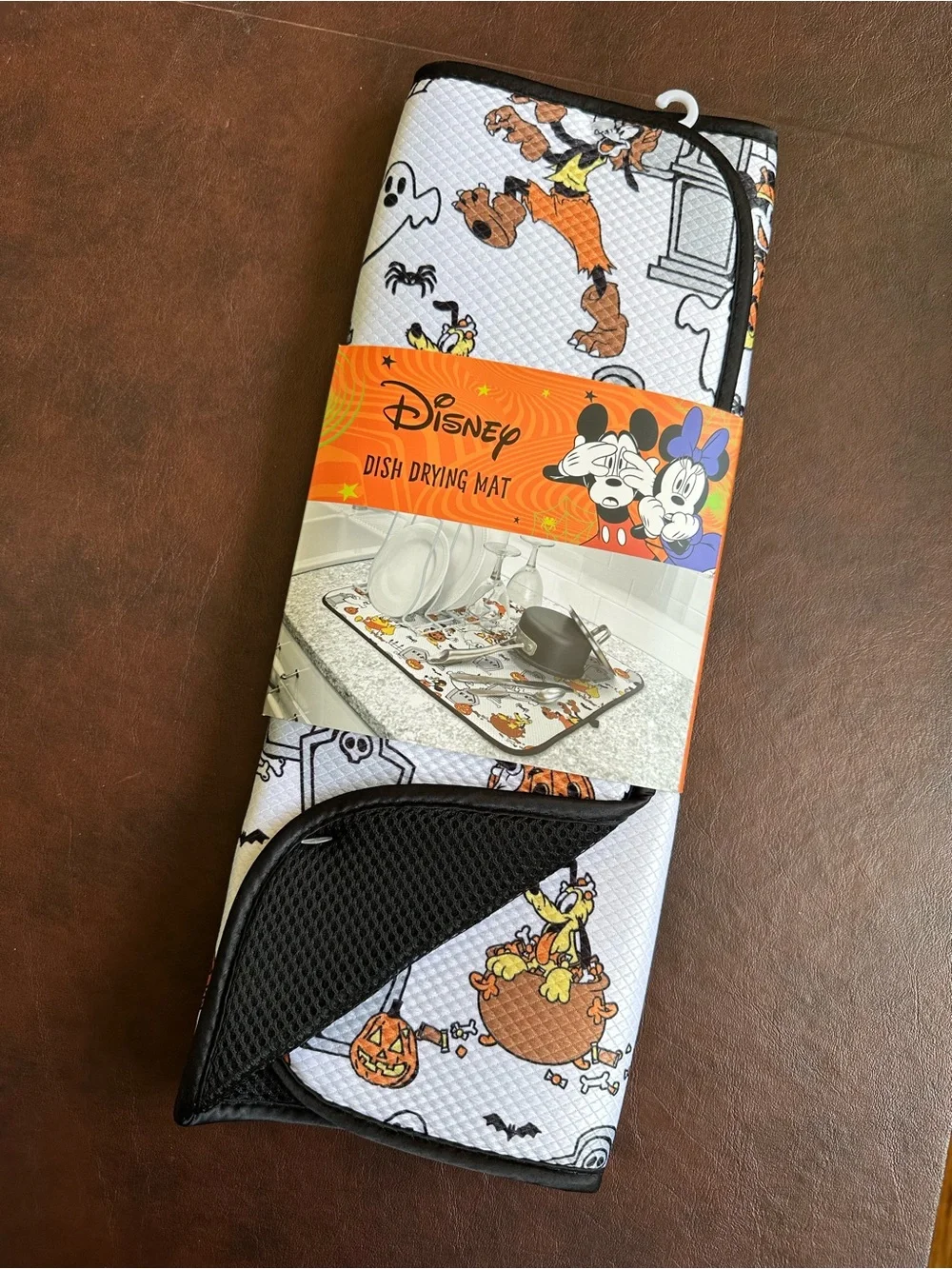 Disney Halloween Mickey And Friends Dish Drying Mat